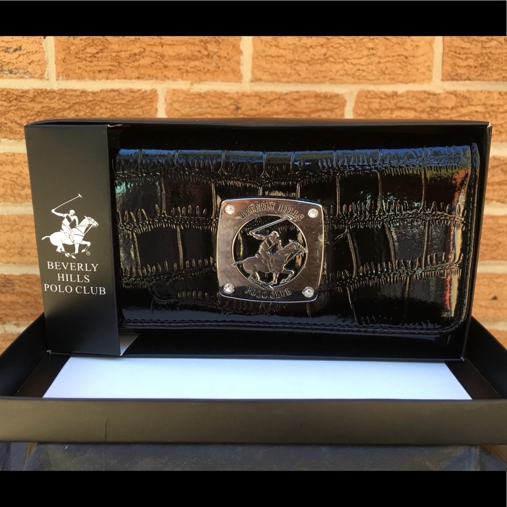 BEVERLY HILLS POLO CLUB 🔹 Black Wallet